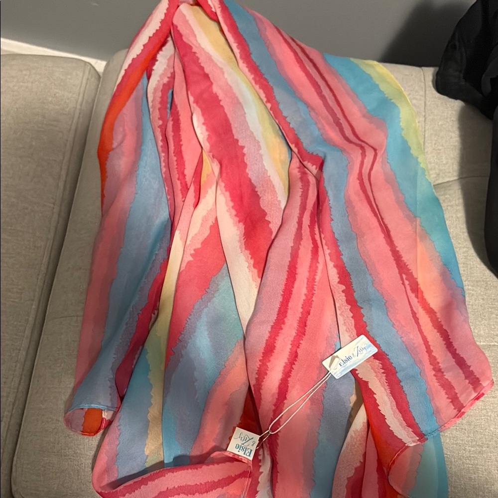 Colorful Striped Scarf